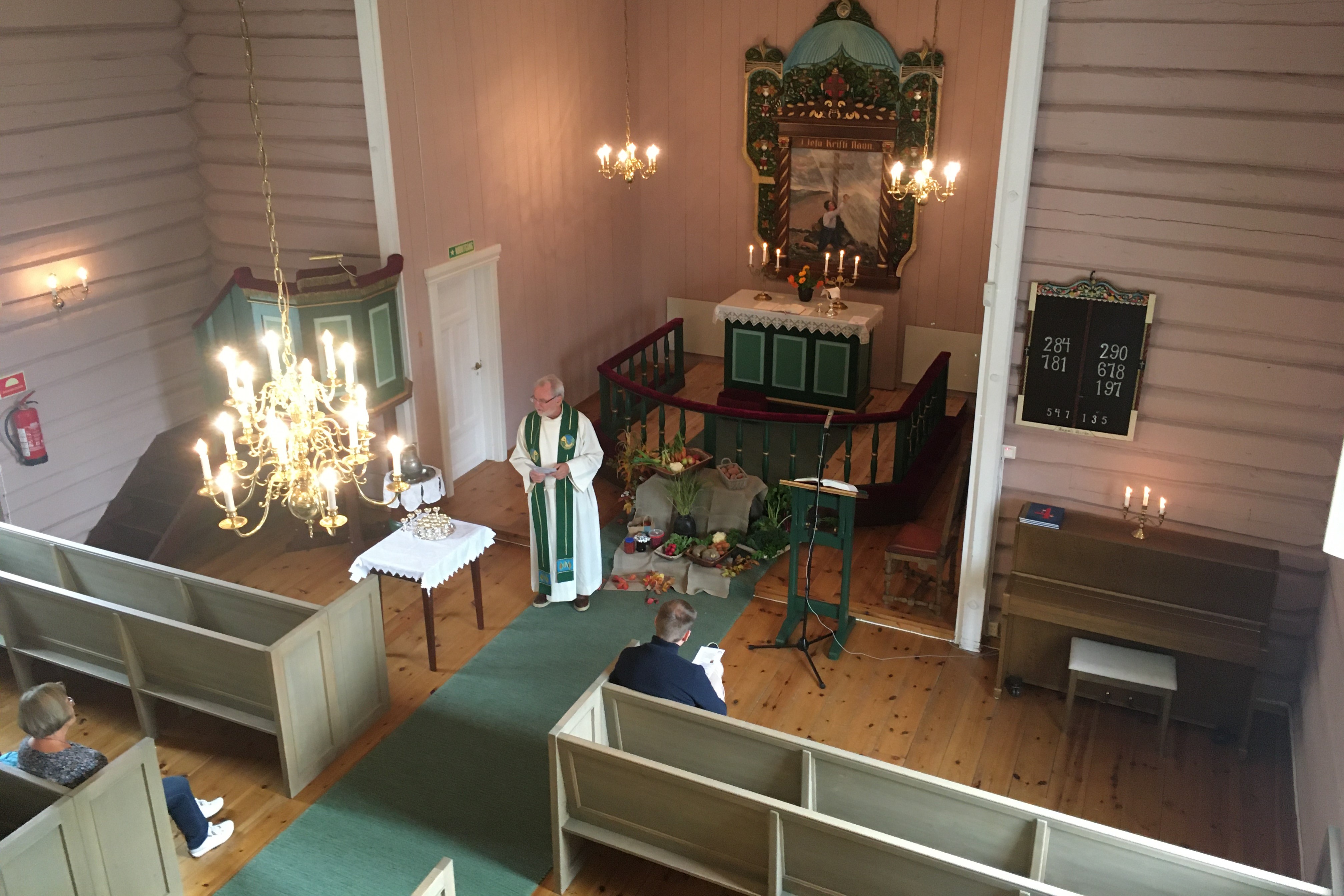 Illustrasjon. Høsttakkefest i Dagali kirke september 2020 Illustrasjon. Høsttakkefest i Dagali kirke september 2020